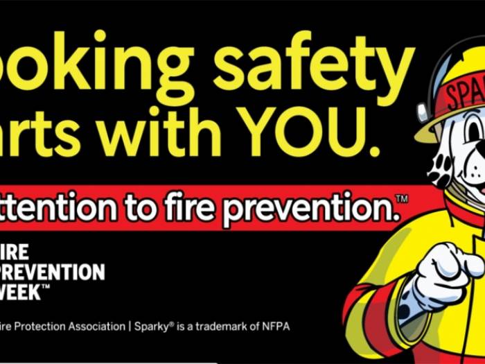 [Fire Prevention Week is next month]